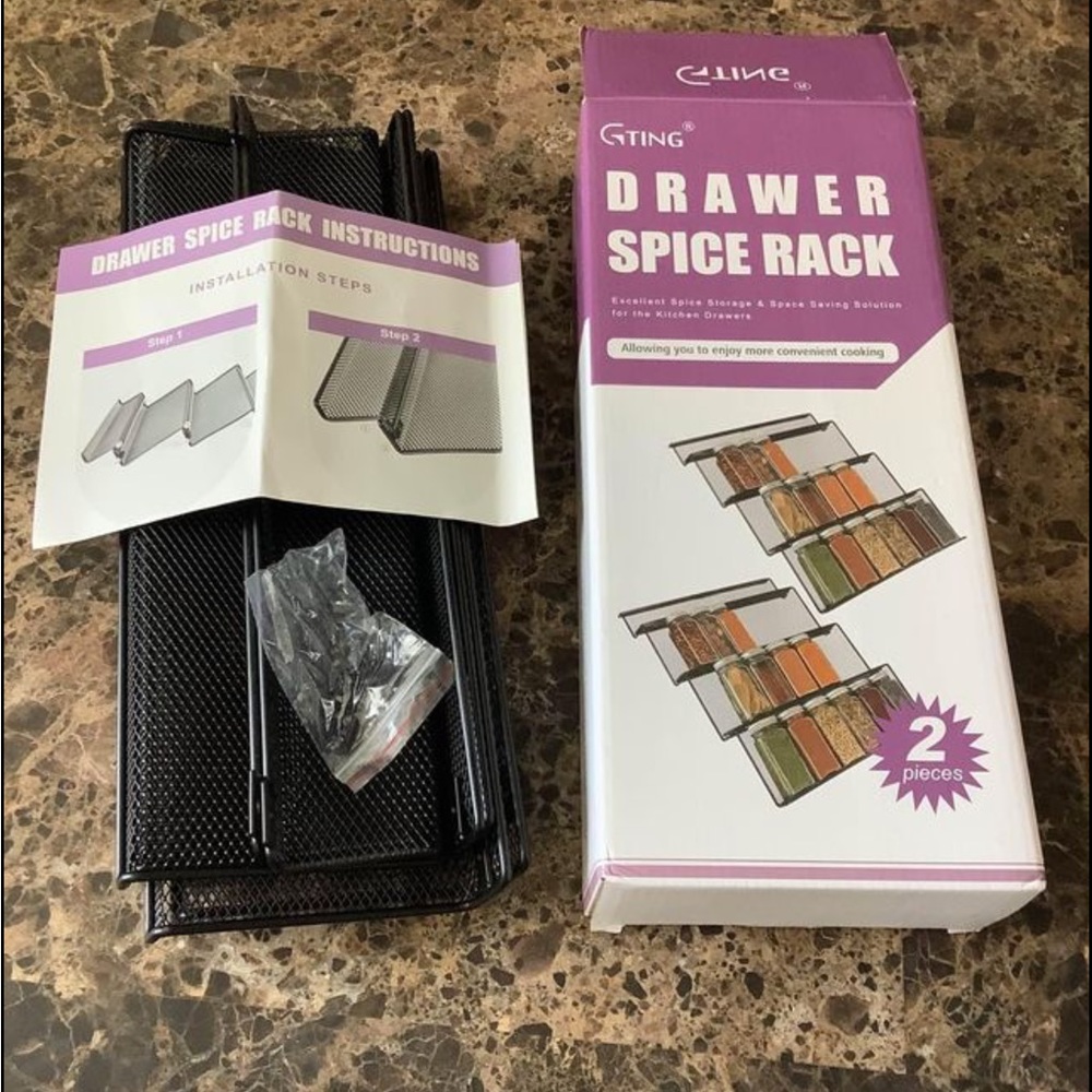 Drawer Spice Racks